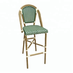 <span class=keywords><strong>Tabouret</strong></span> de <span class=keywords><strong>Bar</strong></span> en rotin noir résistant aux Uv, chaise haute, moderne, Tiki, pour <span class=keywords><strong>Bar</strong></span>, - Product Image 5