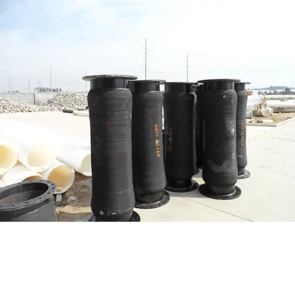 Flexible Rubber Hose 200mm Water Pump Suction Hose for Marine Dredging Pipeline