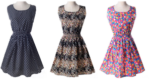 2015 Été nouveau modèle fille robe de mode robe femmes robe - Product Image 4