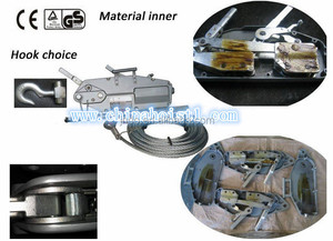 3.2 t kawat tali menarik hoist / tuas blok / manual tali hoist  - Product Image 5
