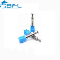 Cortador de cola de Milano de acero CNC con puntas de carburo, brocas de madera avellanadas, cortadores de molino de extremo de aluminio OEM personalizados