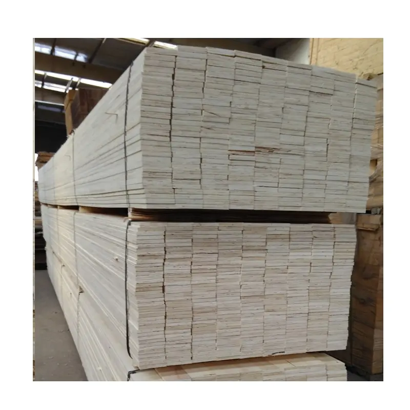 Wooden Pallets Raw Material China Factory Poplar LVL Wood For Pallets