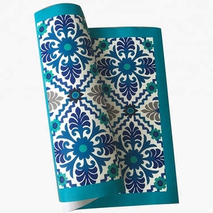 <span class=keywords><strong>Tapis</strong></span> <span class=keywords><strong>vinyle</strong></span> en pvc imprimé personnalisé, <span class=keywords><strong>tapis</strong></span> de <span class=keywords><strong>cuisine</strong></span> imperméable pour maison d'intérieur - Product Image 4