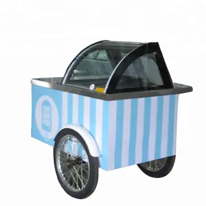 Итальянский Gelato, велосипед, мороженое, уличный мобильный шкаф для мороженого, морозильные камеры, торговый автомат для улицы