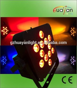 Mariage, jusqu'à l'éclairage 12*10w 4in1 dmx led alimenté par plat et à distance le contrôle dmx led dj par <span class=keywords><strong>64</strong></span> - Product Image 1