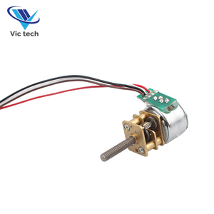 Motore passo-passo a micro ingranaggi a 2 fasi <span class=keywords><strong>mini</strong></span> motore passo-passo con cambio a coppia elevata 5V - Product Image 2