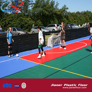 Gạch lát tòa pp <span class=keywords><strong>flooring</strong></span> futsal cầm tay bằng nhựa với thiết kế tốt thoát - Product Image 5