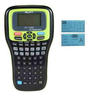 PUTY PT-100E Máy In Nhãn Mã Vạch Nhỏ Giá Rẻ Di Động Máy In Thẻ - Product Image 1