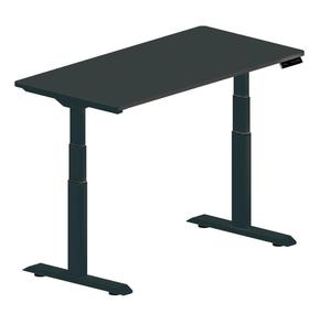 Quincaillerie manuelle de bureau à hauteur réglable avec pied rectangulaire à 3 étages et mécanisme de moteur électrique de 700mm - Product Image 2