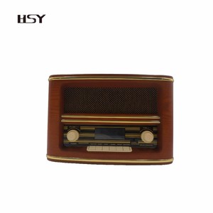 Réveil avec lecteur audio en bois, modèle <span class=keywords><strong>ancien</strong></span>, USB / BT - Product Image 3