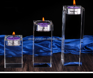 Décoration de mariage ou de fête, jeu de 3 pièces chauffe-bougies romaines <span class=keywords><strong>en</strong></span> <span class=keywords><strong>verre</strong></span> de cristal, <span class=keywords><strong>en</strong></span> soldes - Product Image 6