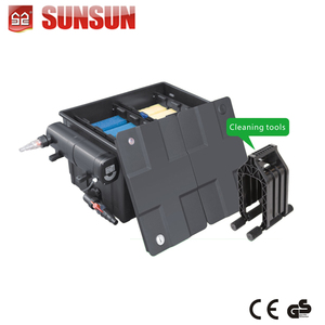 SUNSUN <span class=keywords><strong>Filtre</strong></span> d'étang écologique série CPF <span class=keywords><strong>pour</strong></span> jardins <span class=keywords><strong>Lampe</strong></span> <span class=keywords><strong>UV</strong></span> 18W <span class=keywords><strong>Filtre</strong></span> à poissons Koi en plastique ABS intégré - Product Image 6
