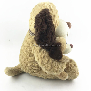Peluche personalizado granja animal perro <span class=keywords><strong>de</strong></span> dibujos animados <span class=keywords><strong>de</strong></span> peluche <span class=keywords><strong>madre</strong></span> <span class=keywords><strong>e</strong></span> hijo perro - Product Image 5