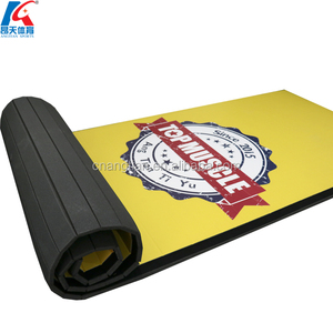 Fabrik Vinyl Bond Xpe Roll Up Wushu Matten für gebrauchte Bjj Judo Martial Arts Tatami - Product Image 2