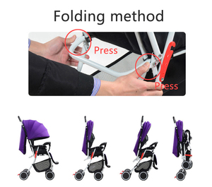 Pliage Portable Quatre Roues pas cher <span class=keywords><strong>prix</strong></span> bonne qualité bébé <span class=keywords><strong>poussette</strong></span> 3-en-1 - Product Image 3