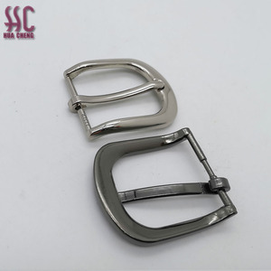 공장 직접 판매 저렴한 가격 좋은 품질 금속 핀 벨트 버클 30mm 크기 블랙 니켈 gunmetal 색상 - Product Image 3