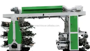 HERO BRAND High Speed 6 Color Plastic Bag Flexo Printing Machine