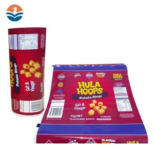 China Factory Price Laminated Packaging Plastic Metalized Cpp/Opp/Pet Film Aluminium Foil Roll Food Grade