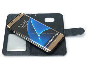 2 en 1 desmontable <span class=keywords><strong>fuerte</strong></span> soporte magnético Tirón de la Carpeta de Cuero Caso de la cubierta para Samsung Galaxy S7 borde - Product Image 2