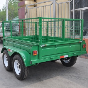 Hot Sale Lowering Hydraulic <strong>Trailer</strong> Box <strong>Trailers</strong> 8x5 <strong>Storage</strong> - Product Image 2