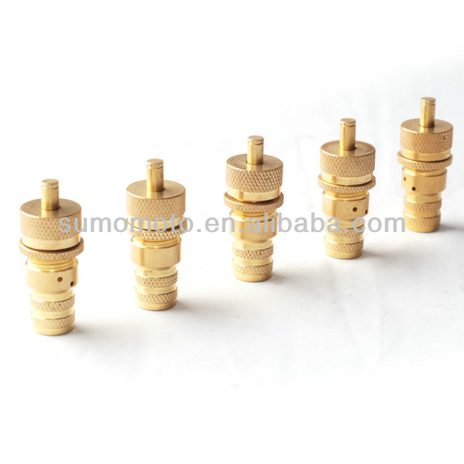 100% CNC подвергая механической обработке "GOCASE" 4wd (4 колеса) Латунь предустановленных шин клапан стравливания давления дорожные универсальные jeep HUMMER