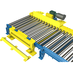 สายพานลำเลียงลูกกลิ้งขับเคลื่อนโซ่แบบกำหนดเองสำหรับการเคลื่อนที่ของพาเลทแบบอัตโนมัติและอุปกรณ์สายการผลิตทางอุตสาหกรรม - Product Image 3