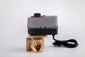 Van Chuyển Hướng Nước Trộn Tĩnh Điện Có Động Cơ 3 Chiều Bằng Đồng Thau - Product Image 4