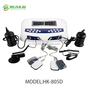 NEWEST Product Dual HK-805D With Tens Pads Ionic Foot Detox Machine