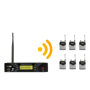 Hot Bán IR Năng Động <span class=keywords><strong>Microphone</strong></span> Trong Tai Hệ Thống Màn Hình Không Dây Tốt Nhất Tai Nghe Với Vật Liệu Kim Loại - Product Image 2