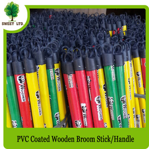 Flor revestido e curta <span class=keywords><strong>bon</strong></span>é preto de madeira escova vara - Product Image 1