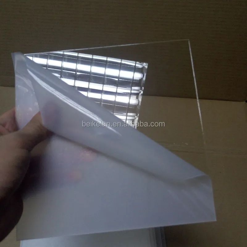 स्पष्ट एक्रिलिक बोर्ड A4 शीट हार्ड प्लास्टिक ग्लास शीट पारदर्शी PMMA प्लेटें कड़ा Clipboards थोक