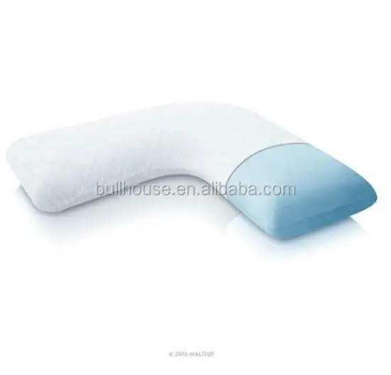 Z Gel Memory Foam L-شكل وسادة للمنتجع الصحي الجانب النوم الراحة