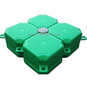 Tốt bán Marina nhựa nổi trống hình chữ nhật phao màu xám hoặc màu trắng làm tại Trung Quốc - Product Image 2