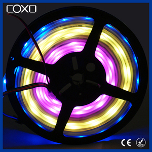 60 leds SMD 5050 RGB programable Color ideal 6803 IC llevó la luz de tira - Product Image 6