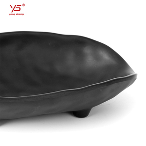 Assiettes en mélamine givrée de qualité supérieure, design dernier cri, 100% mélamine, mignonnes, modernes, assiettes à dîner, assiettes en mélamine - Product Image 4