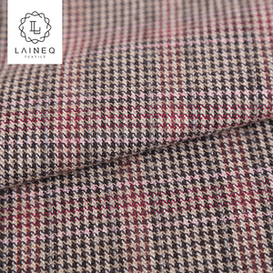 2019 nuevos productos de lana de cuadros glen plaid tela de franela