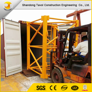 QTD3020 2.9Ton Plumín abatible Grúa <span class=keywords><strong>Torre</strong></span> Grúa <span class=keywords><strong>Torre</strong></span> OEM - Product Image 5