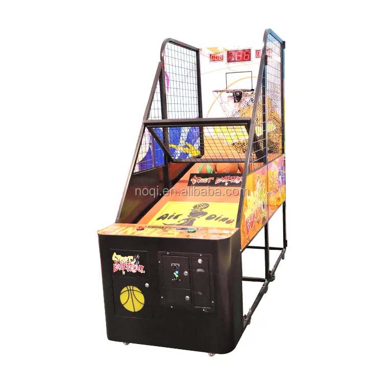 Directo de fábrica de venta de máquina de juego de arcada recreación + baloncesto disparar electrónica