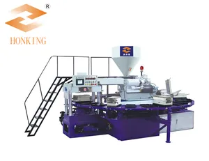 PVC Air blowing slippers injection moulding machine