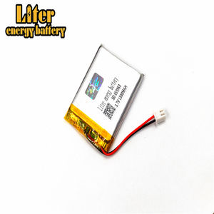 Plug 2,5-2 P 653953 de 654055 de 1500 mah 3,7 v recargable del lipo batería solar de la batería del li-ion de la batería de polímero de litio con PCM - Product Image 1