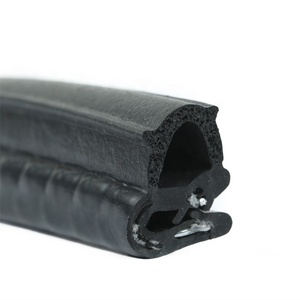 Custom Extruded Flexible Pvc Rubber Bag Edge Sliding Door Seal for Sheet Metal Sealing <strong>Strip</strong> - Product Image 2