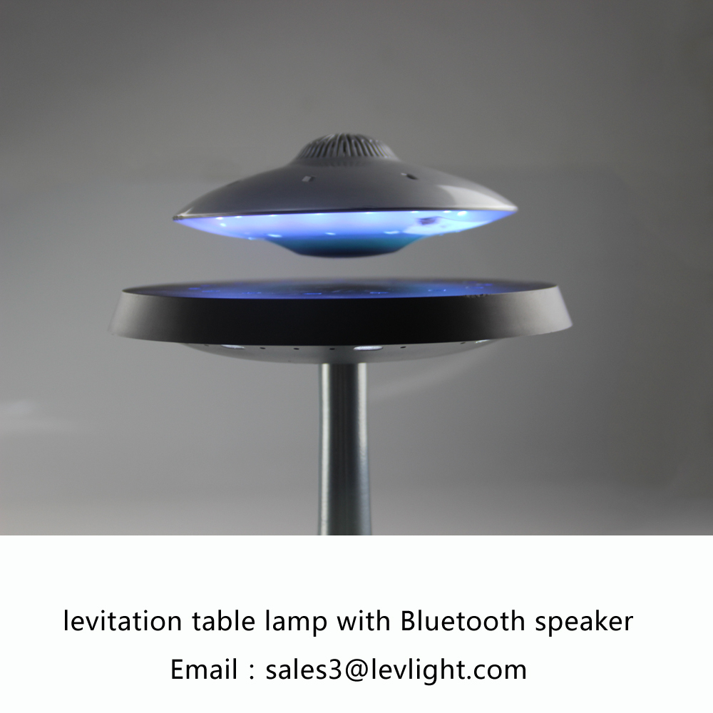 Lévitation LED lampe de table avec UFO Bluetooth haut-parleur conception originale par HCNT