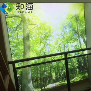 ZHIHAI decorazione della casa stampa UV <span class=keywords><strong>pannelli</strong></span> a parete fiore retroilluminato 3d plafoniere a <span class=keywords><strong>led</strong></span> - Product Image 3