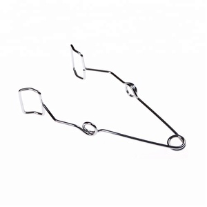 HAIJU Stainless Steel <strong>Laboratory</strong> Sprung Tool Heat-Resistant for Test Tube <strong>Clamp</strong>/Clip Tongs <strong>Holder</strong> Supplies for <strong>Laboratory</strong> <strong>Clamps</strong> - Product Image 4