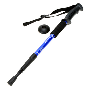 Bastón de Senderismo Plegable de Aluminio 10%-100%, Bastón Nórdico Telescópico con Bloqueo de Seguridad y Mango de Goma - Product Image 6