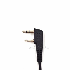 Auricolare con Clip a 2 Pin per Walkie Talkie, Microfono per Radio Portatile Baofeng UV-5R BF-888S GT-3 UV-B5 Ricetrasmettitore BF-F8+ UV-B6 - Product Image 6