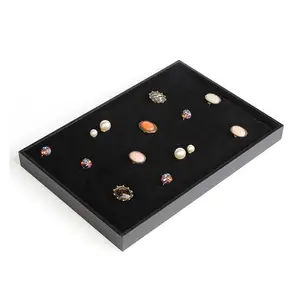 Роскошная шкатулка для ювелирных изделий MYDARB, белая коробка из искусственной кожи для ожерелья, кольца, подноса, чехлы и стойки для ювелирных изделий