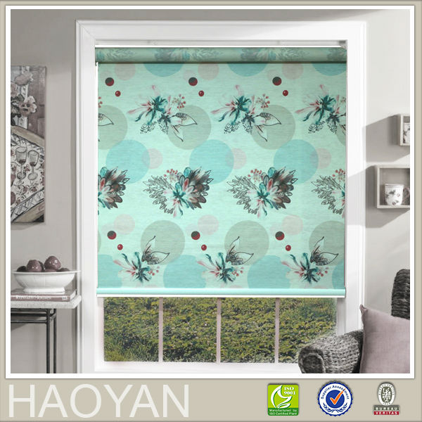 Бумага шторы натуральной ткани