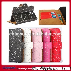 diamante de cuero de la pu <span class=keywords><strong>flip</strong></span> case para <span class=keywords><strong>samsung</strong></span> <span class=keywords><strong>galaxy</strong></span> <span class=keywords><strong>s4</strong></span> - Product Image 1