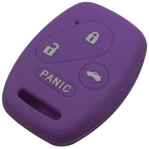 Vỏ Bọc Chìa Khóa Xe Hơi Bằng Cao Su Silicon, 4 Nút, Dành Cho <span class=keywords><strong>Honda</strong></span> Accord CRV <span class=keywords><strong>Civic</strong></span> Pilot Insight Ridgeline - Product Image 2